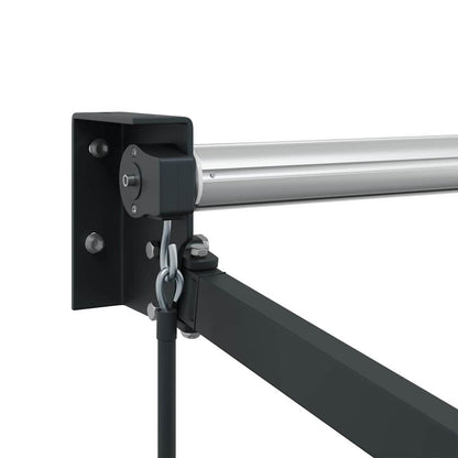 Toldo Manual Antracite 5 x 3 m Metal