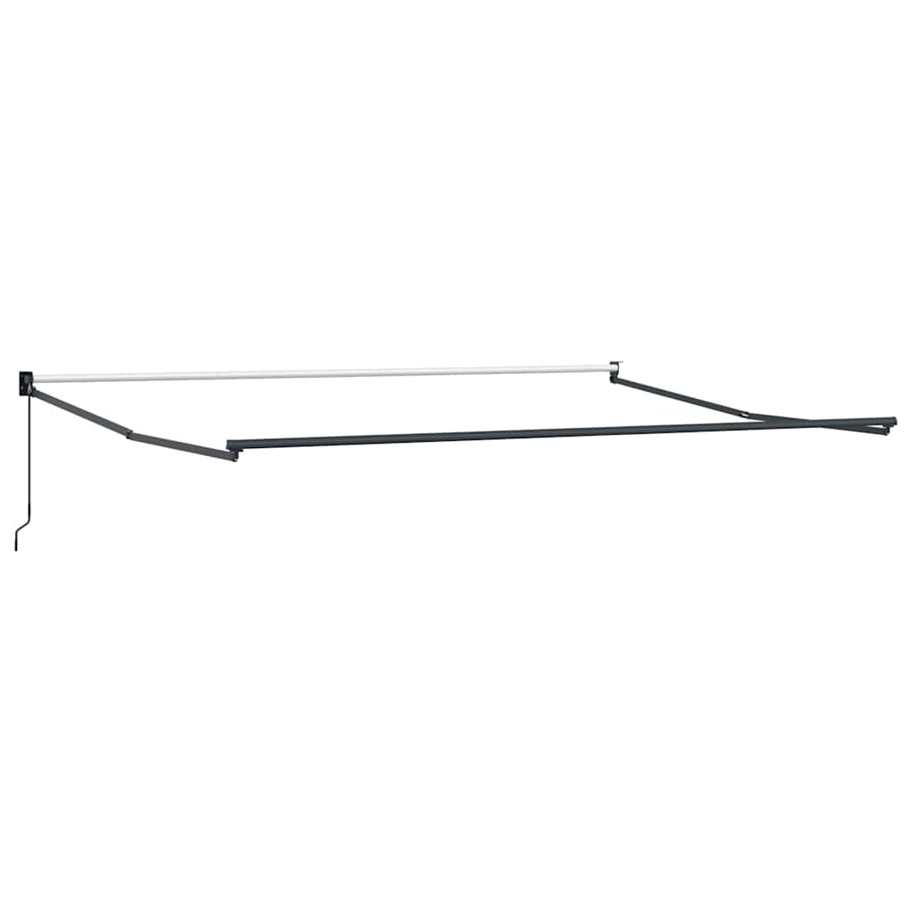 Toldo Manual Antracite 5 x 3 m Metal