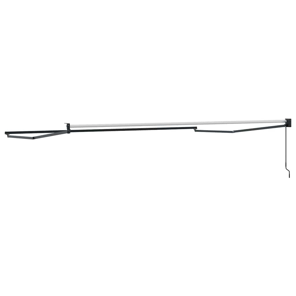 Toldo Manual Antracite 5 x 3 m Metal