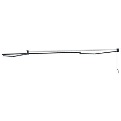 Toldo Manual Antracite 5 x 3 m Metal