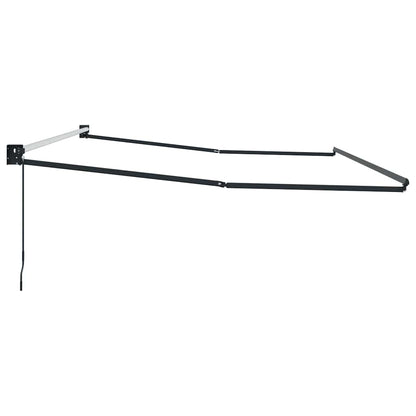 Toldo Manual Antracite 5 x 3 m Metal