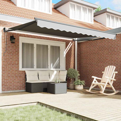 Toldo Antracite 3,5 x 2,5 m Metal