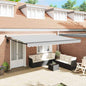 Toldo Antracite 4,5 ×3 m Metal