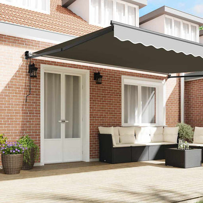 Toldo Antracite 4,5 ×3 m Metal
