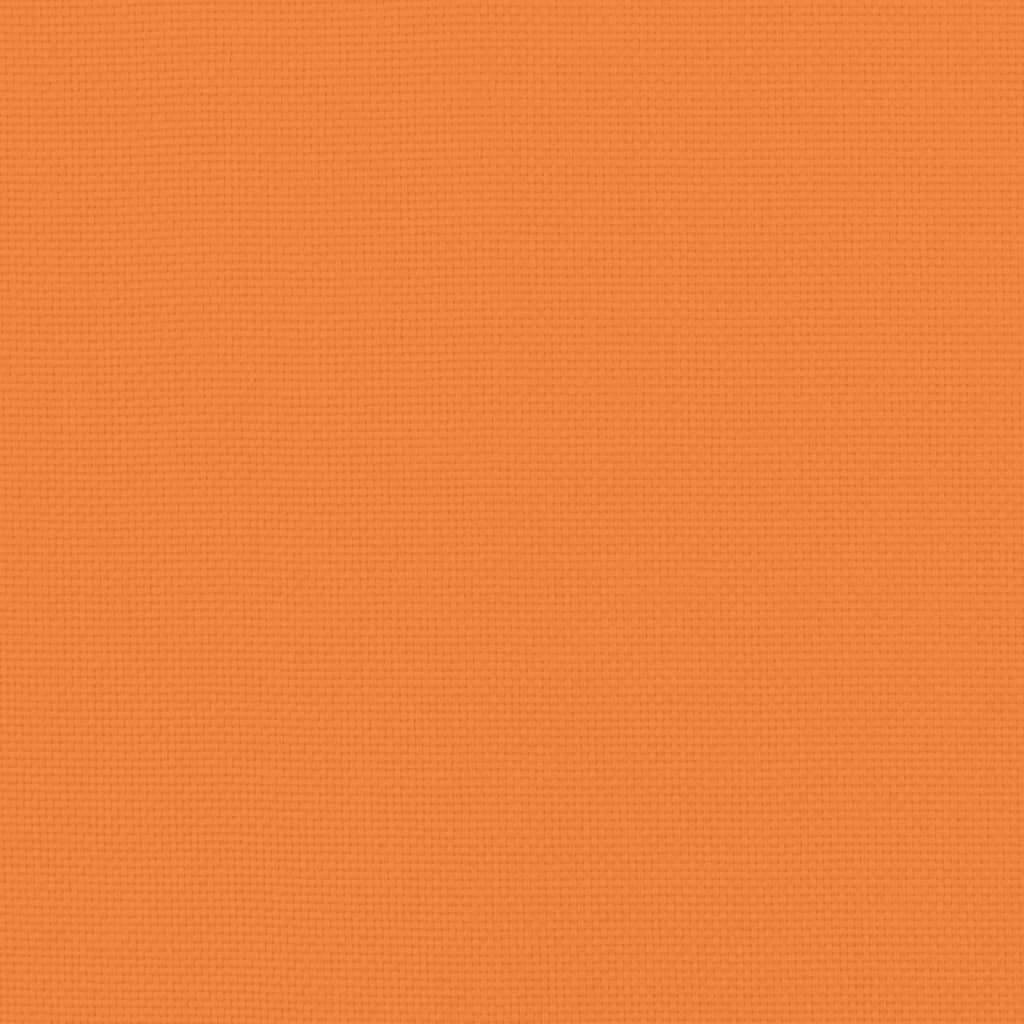 Cadeira de descanso tecido laranja-escuro