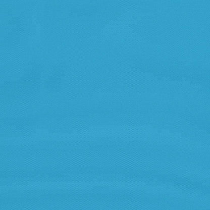 Guarda-sol de parede com luzes LED 290 cm azul-mar