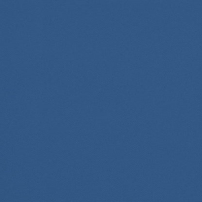 Guarda-sol com cabeça dupla e luzes LED 449x265 cm azul-ciano