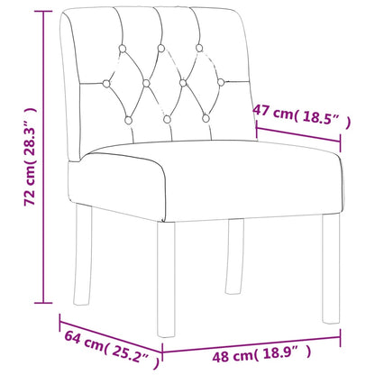 Cadeirão linho design de botões