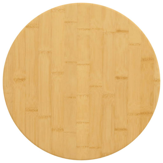 Tampo de mesa Ø50x1,5 cm bambu
