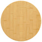 Tampo de mesa Ø50x1,5 cm bambu
