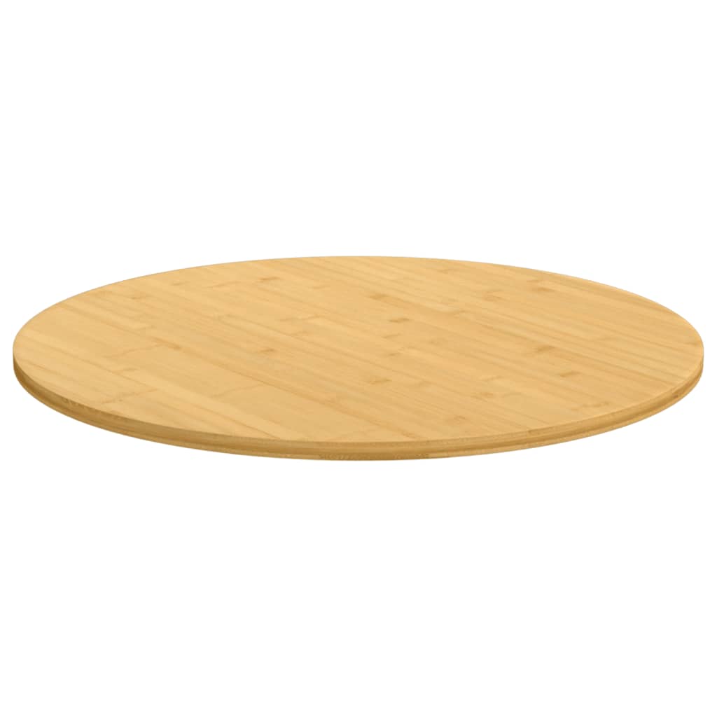 Tampo de mesa Ø80x1,5 cm bambu