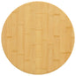 Tampo de mesa Ø40x2,5 cm bambu