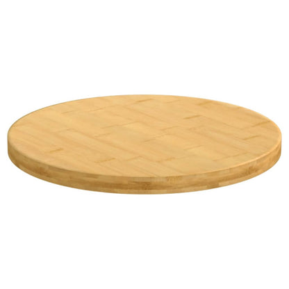Tampo de mesa Ø50x2,5 cm bambu