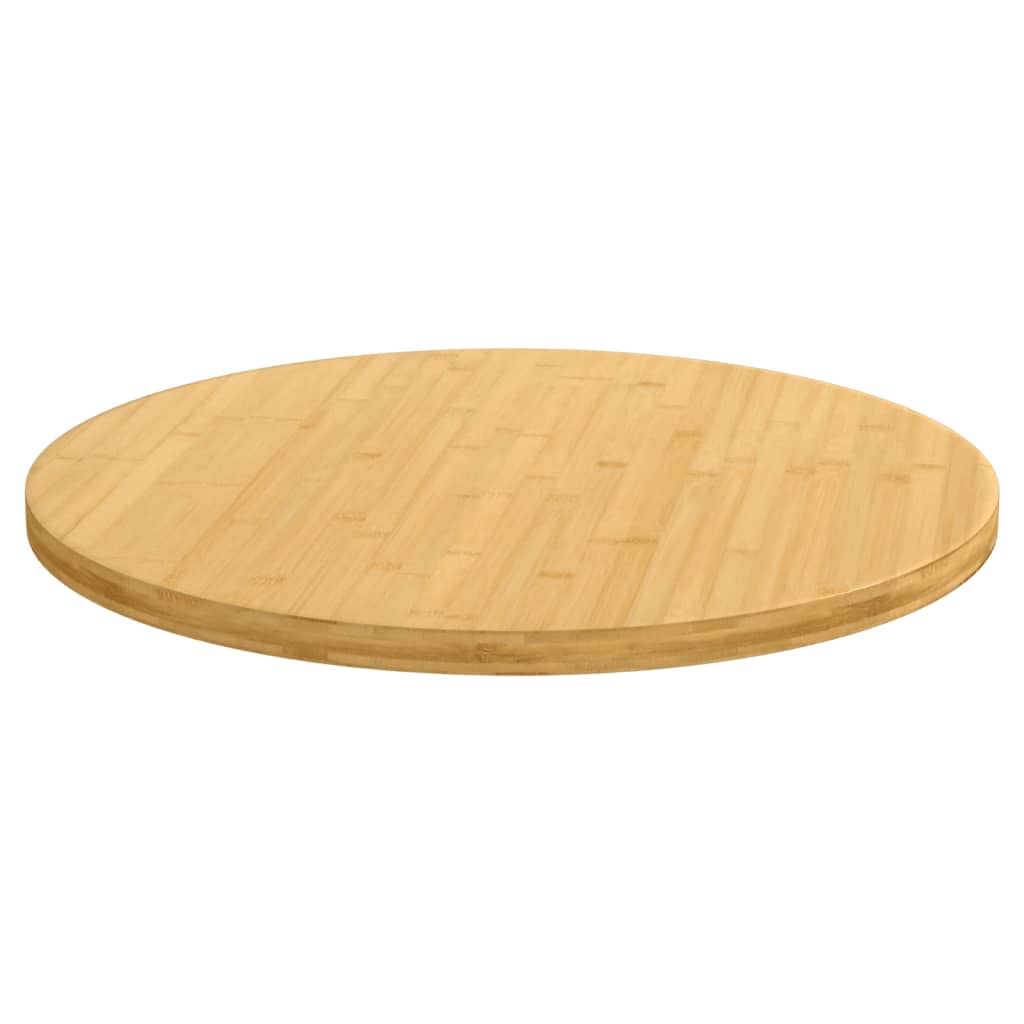 Tampo de mesa Ø80x2,5 cm bambu