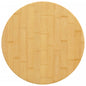 Tampo de mesa Ø50x4 cm bambu