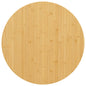 Tampo de mesa Ø60x4 cm bambu