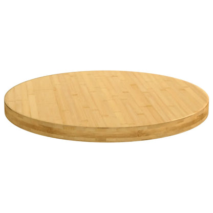 Tampo de mesa Ø70x4 cm bambu