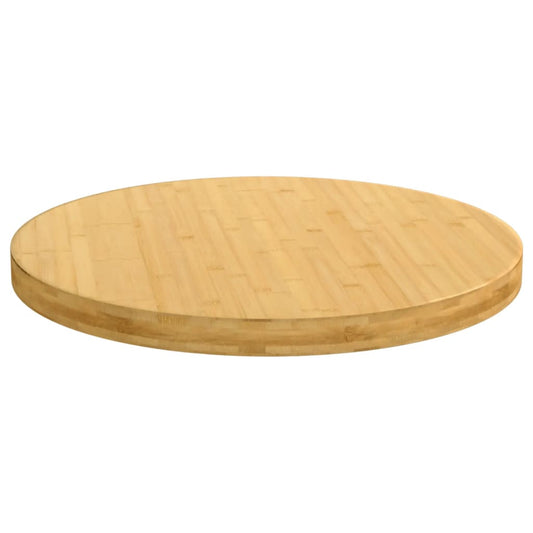 Tampo de mesa Ø70x4 cm bambu