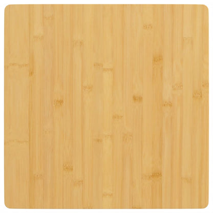 Tampo de mesa 40x40x1,5 cm bambu