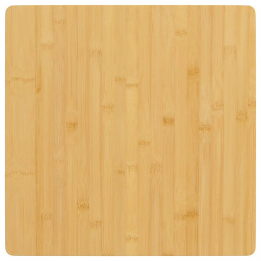 Tampo de mesa 40x40x1,5 cm bambu