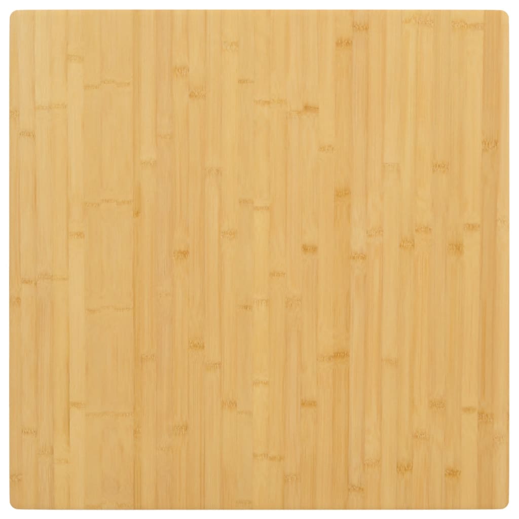 Tampo de mesa 70x70x1,5 cm bambu