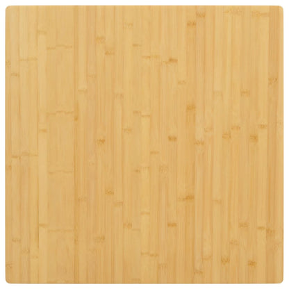 Tampo de mesa 70x70x1,5 cm bambu