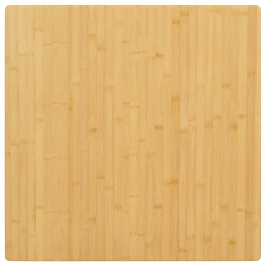 Tampo de mesa 70x70x1,5 cm bambu
