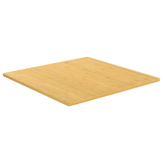 Tampo de mesa 80x80x1,5 cm bambu