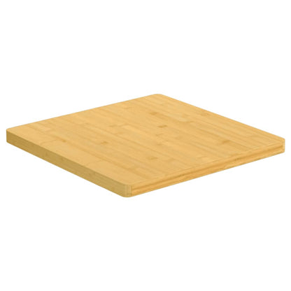 Tampo de mesa 60x60x2,5 cm bambu