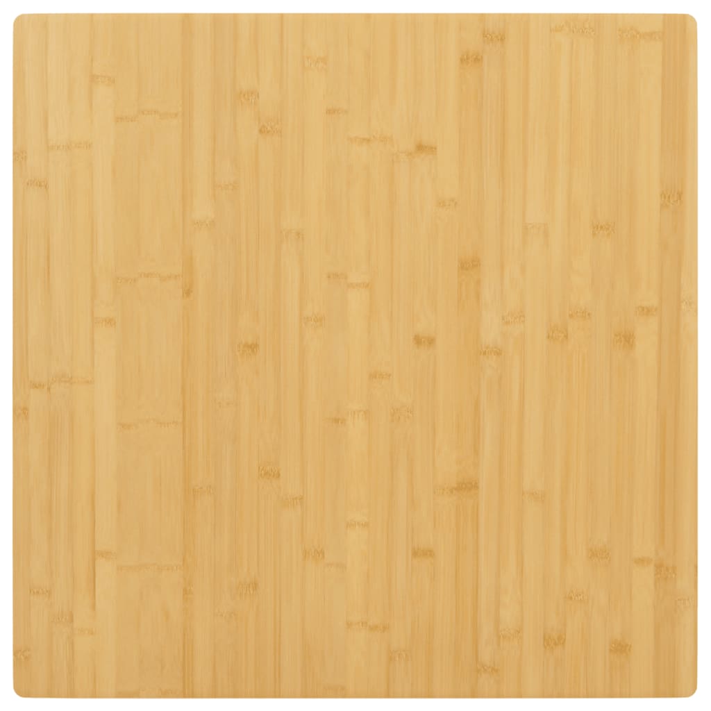 Tampo de mesa 90x90x2,5 cm bambu
