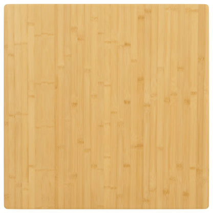 Tampo de mesa 90x90x2,5 cm bambu
