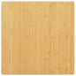 Tampo de mesa 90x90x2,5 cm bambu