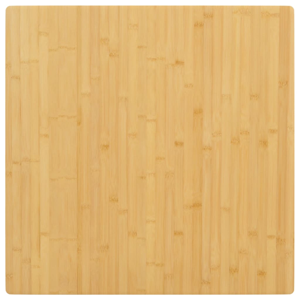 Tampo de mesa 70x70x4 cm bambu