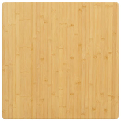 Tampo de mesa 90x90x4 cm bambu