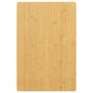 Tampo de mesa 40x60x1,5 cm bambu