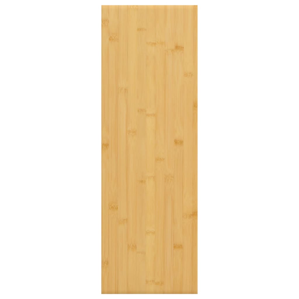 Prateleira de parede 60x20x1,5 cm bambu