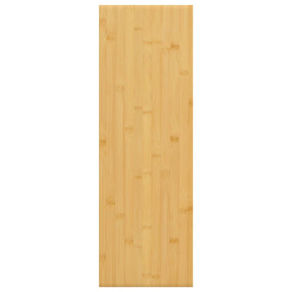 Prateleira de parede 60x20x1,5 cm bambu