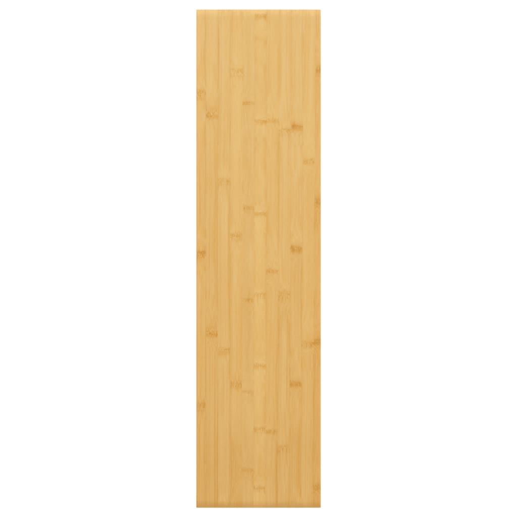 Prateleira de parede 80x20x1,5 cm bambu