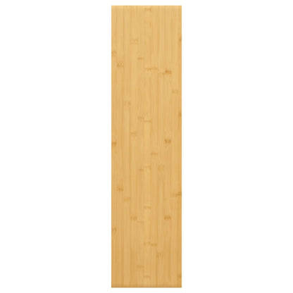 Prateleira de parede 80x20x1,5 cm bambu