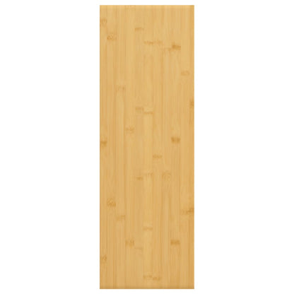 Prateleira de parede 60x20x2,5 cm bambu