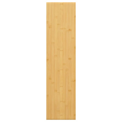 Prateleira de parede 80x20x2,5 cm bambu
