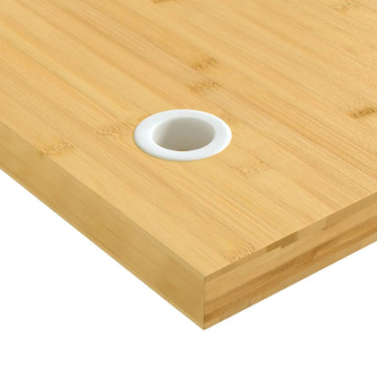 Tampo de secretária 110x55x4 cm bambu