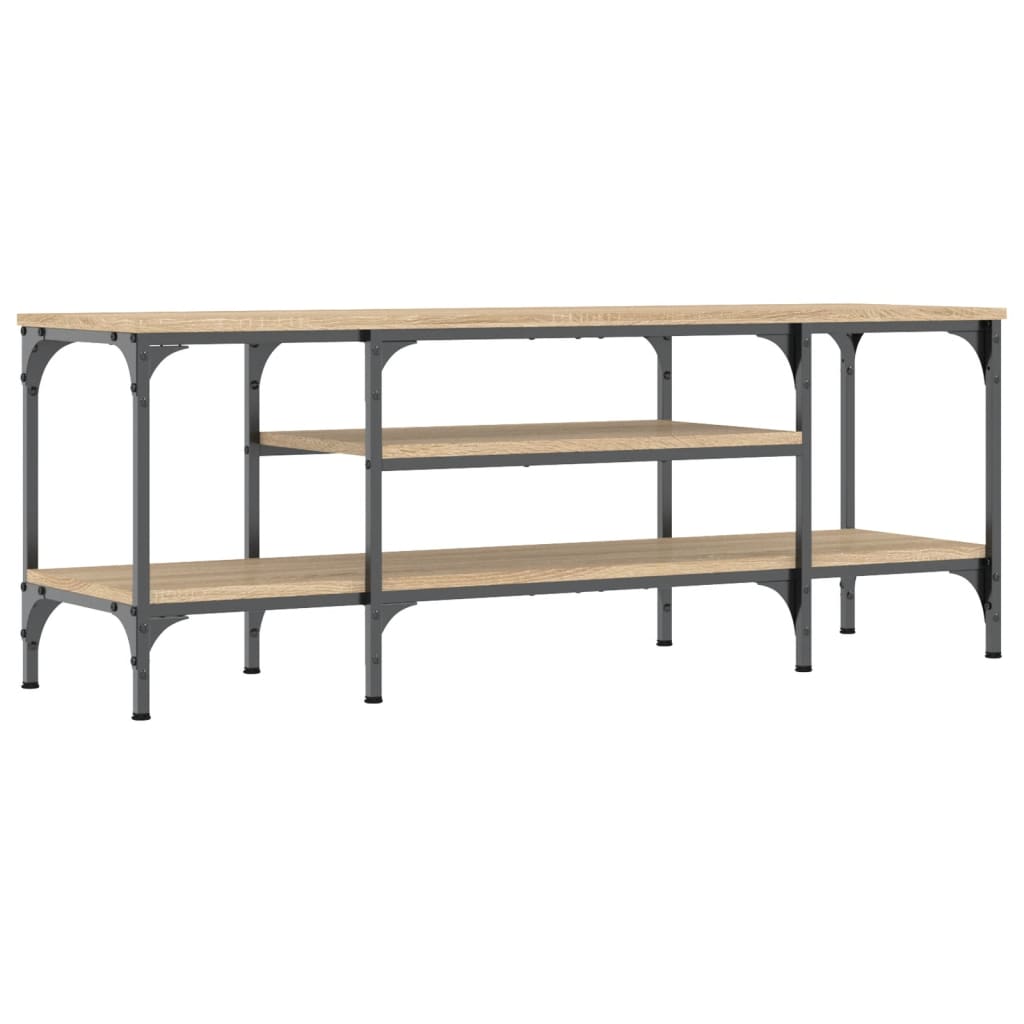 Móvel de TV derivados madeira/ferro carvalho sonoma