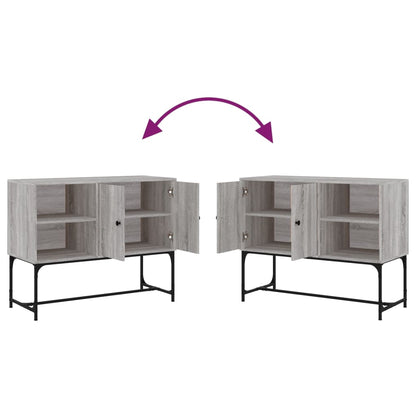 Aparador 100x40x79,5 cm derivados de madeira cinzento sonoma