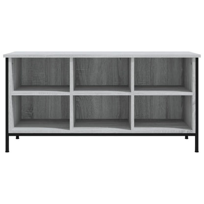 Sapateira 100x35x50 cm derivados de madeira cinzento sonoma