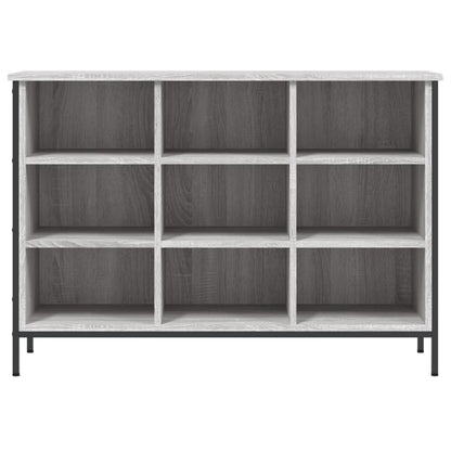Sapateira 100x35x70 cm derivados de madeira cinzento sonoma
