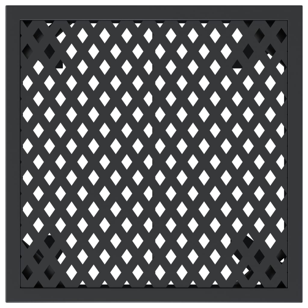 Mesa de jardim 50x50x72 cm aço antracite