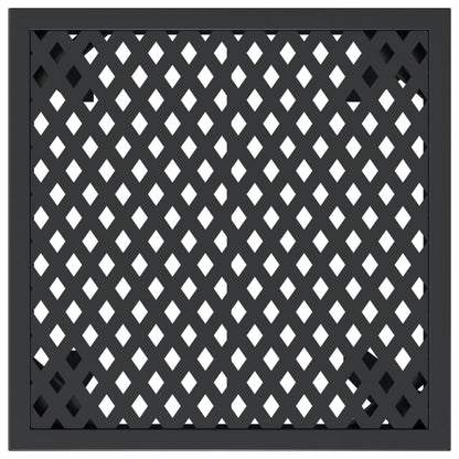 Mesa de jardim 50x50x72 cm aço antracite