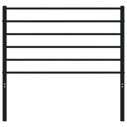 Cabeceira de cama 75 cm metal preto