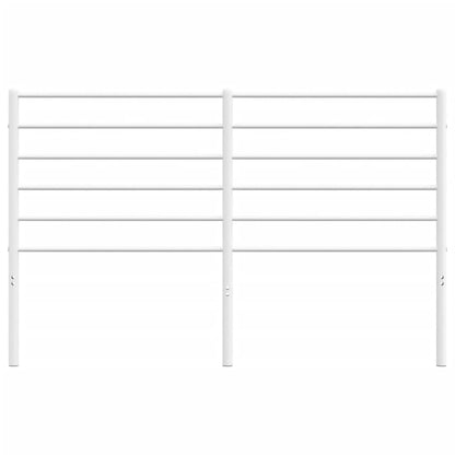 Cabeceira de cama 120 cm metal branco